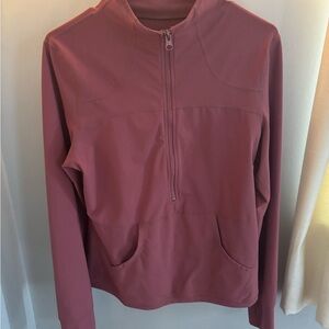 Pink Half-Zip